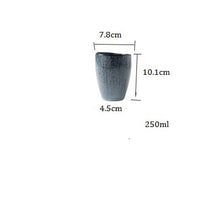 Load image into Gallery viewer, NIMITIME Japanese Style Ceramic Tea Cup Soup Couple Mug Home Cup Creative Office
