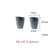 Load image into Gallery viewer, NIMITIME Japanese Style Ceramic Tea Cup Soup Couple Mug Home Cup Creative Office
